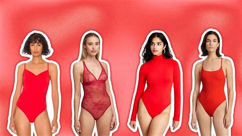 The 17 Best Red Bodysuits To Shop Right Now Raydar Magazine