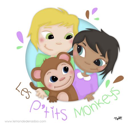 P Tits Monkeys Monde Nadoo Illustrations Le Monde De Nadoo