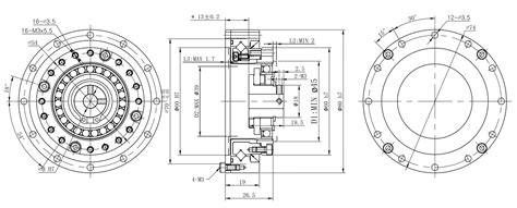 Lhs G C P Ii Harmonic Gearboxes Almer Sk