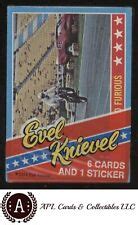 Topps Evel Knievel Checklist Set Info Buying Guide And More