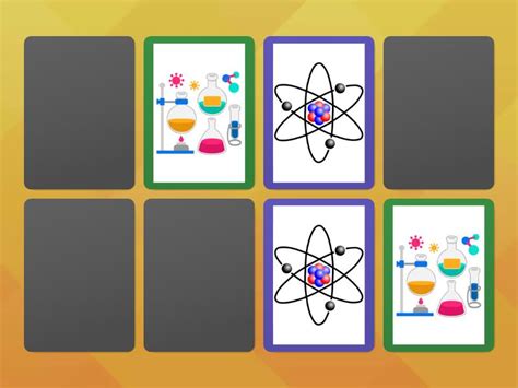 Pexeso Chemie 1 Matching Pairs