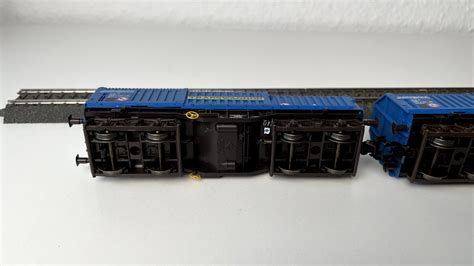 Roco H0 44076 H0 Teleskop Haubenwagen Transwaggon Set Der DB EBay