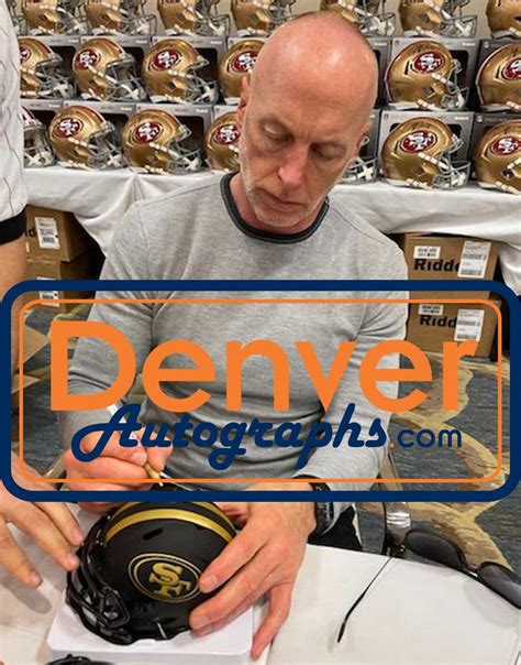 Jeff Garcia Autographed Signed San Francisco Ers Eclipse Mini Helmet