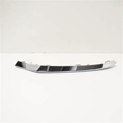 Mb E Class W Front Bumper Right Molding Chrome Trim A Eur