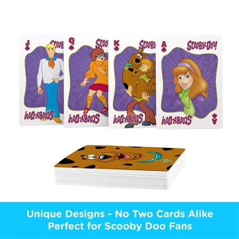 Aquarius Scooby Doo Playing Cards Scooby Doo Themed Deck Of Cards For