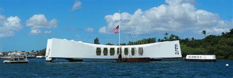 Pearl Harbor Memorial, Hawaii Editorial Stock Photo - Image of oahu ...