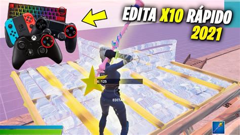 Truco Editar M S R Pido Y Fluido En Fortnite Como Editar R Pido