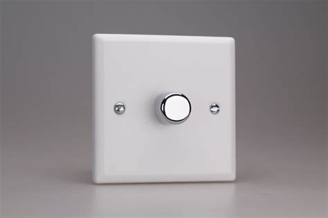 Varilight Urban Gang Way Push On Off Rotary Led Dimmer X W