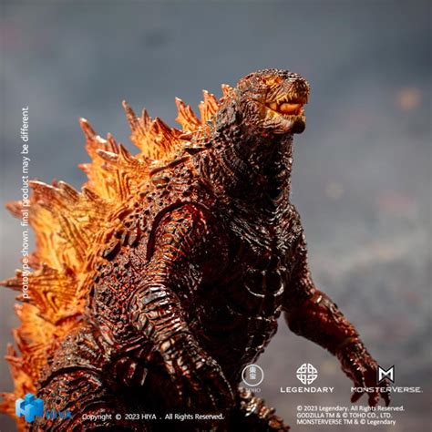 Godzilla King Of The Monsters Burning Godzilla Action Figure