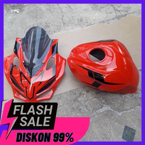 Topeng Kedok Cover Lampu Cover Kondom Tangki Model CBR 250RR PNP Honda