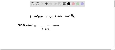 Solved 5 If Mercury Density 136 Bem3 At A Height Of 745 Mm Hg In A