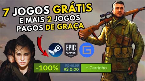 OPA 2 jogos PAGOS saindo de GRAÇA 7 JOGOS GRÁTIS e mais jogos por