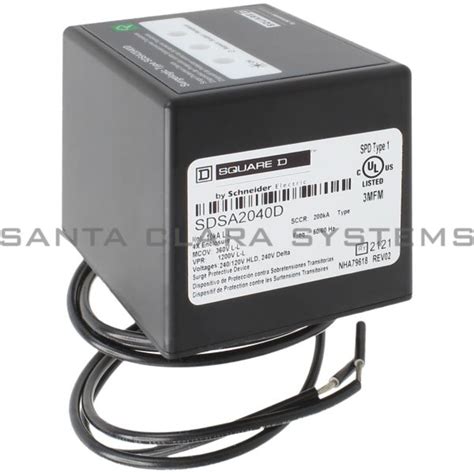 Sdsa D Square D Surge Protection Device Surgelogic Off