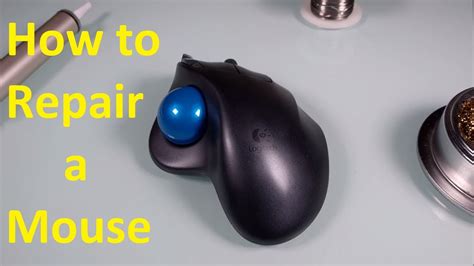 How To Repair A Mouse Youtube