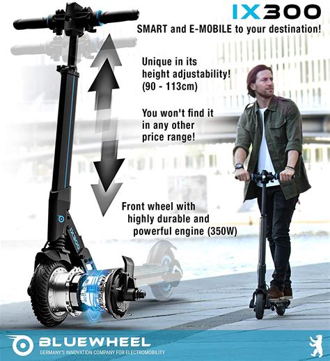 Electric Scooter Ix From Bluewheel With Smartphone App