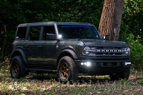 JUST RELEASED Stage Series Fog Pocket Kit For 2021 Ford Bronco