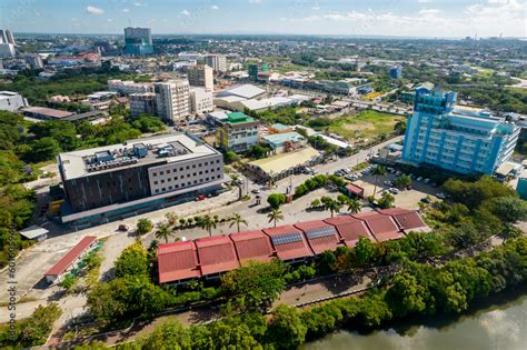 Iloilo City, Philippines - Aerial of the Smallville and newer ...