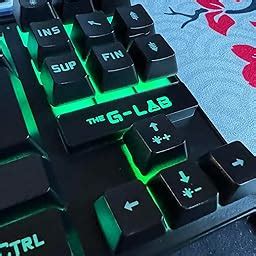 The G Lab Keyz Caesium Tkl Clavier Gamer Tkl Touches Filaire Tkl