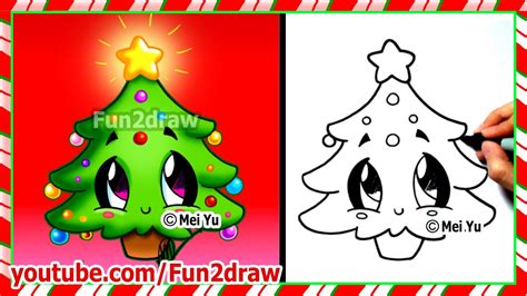 How To Draw Christmas Things Step By Step