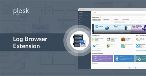 Log Browser Extension Plesk