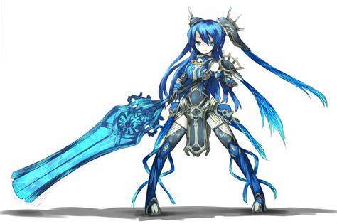 Wallpaper Drawing Illustration Armor Sword Shirogane Usagi Girl