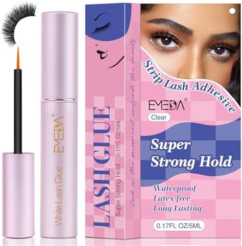 EMEDA False Eyelash Glue Super Strong Hold 24H Clear Glue Strong Hold