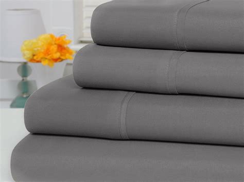 1800 Series Bamboo Extra Soft 4 Piece Sheet Set Cracked