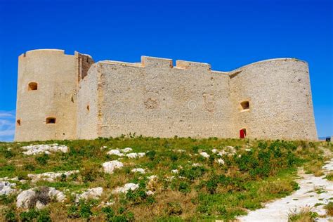 Chateau D`If, Famous France Prison on Island in the Bay of Marseille ...