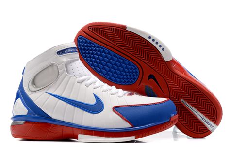 Nike Air Zoom Huarache 2k4 All Star White Blue Men Basketball Shoes