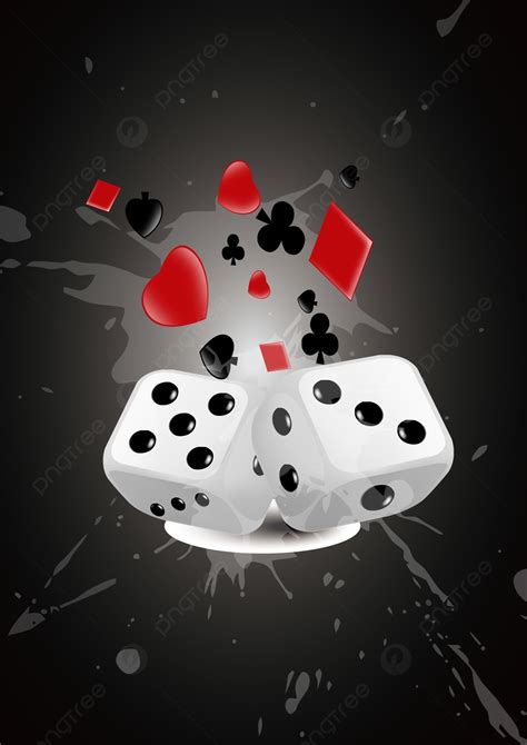 Black Red Rotating Dice Background Material Wallpaper Image For Free Download - Pngtree