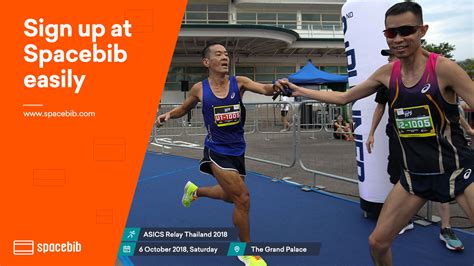 Asics Relay Thailand 2018 Runsociety Asias Leading Online Running