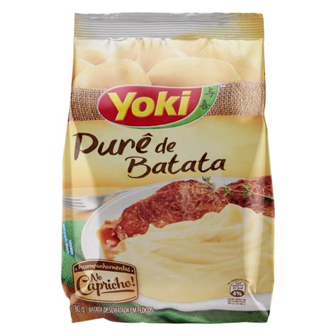 Purê De Batata Yoki Pacote 180g Pão De Açúcar