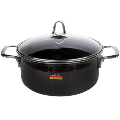 5100981224 KOCHSTAR, Эмалированная кастрюля, объем 4,3 л, диаметр 24 см ...