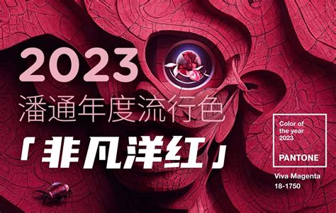 来了！潘通2023年度流行色「非凡洋红」正式发布！ 优设网 学设计上优设