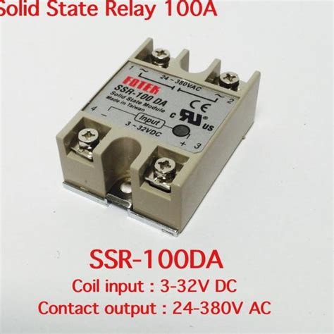 Jual Fotek Ssr A Ssr Da Solid State Relay Dc Ac V Contact