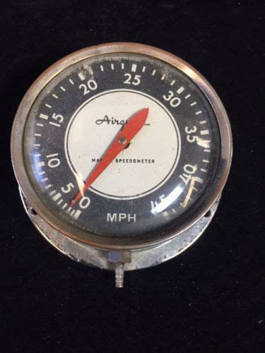 Find Vintage Airguide Boat Marine Speedometer 45 Mph Free Usa Shipping In Los Angeles