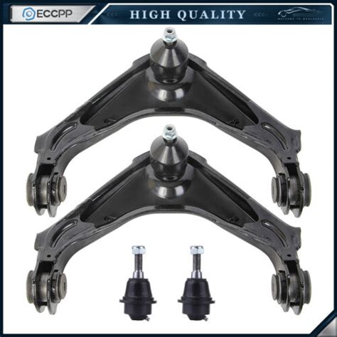 For H Sierra Hd Pcs Front Upper Control Arms Lower Ball Joints