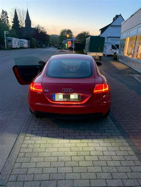 Voll Led Lightbar Design R Ckleuchten F R Audi Tt J Rot Klar Mit