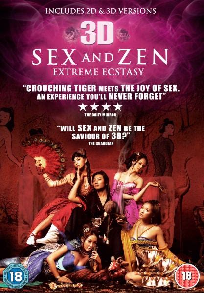 3d Sex And Zen Dvd Zavvi Uk