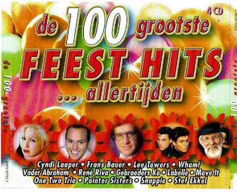 Various De 100 Grootste Feest Hits Allertijden 4xcd