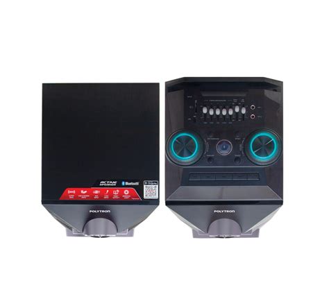 Bluetooth Speaker Aktif 8 Inch PAS 8FF22 POLYTRON Double Woofer