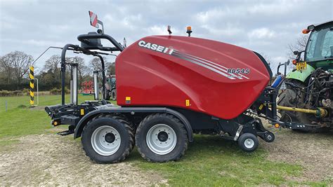 Driver S View Johannes Visser S Case Ih Rb Silage Pack Farmers Weekly