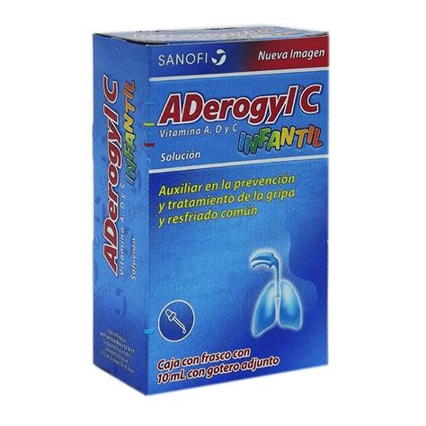 Vitaminas Aderogyl C Solución Infantil En Gotas 10 Ml A Precio De Socio