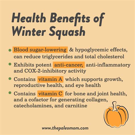 The Health Benefits of Winter Squash - The Paleo Mom