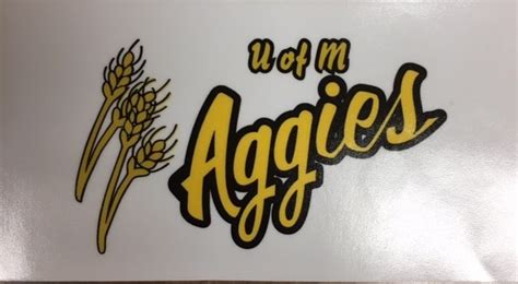 Aggie Decal - U of M Aggies