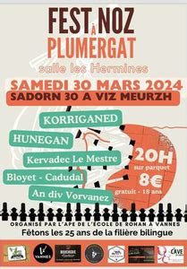 Fest Noz à Plumergat le 30 mars 2024 Tamm Kreiz