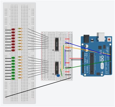 Arduino Uno Multiple Shift Registers Bit Numbers Arduino Stack