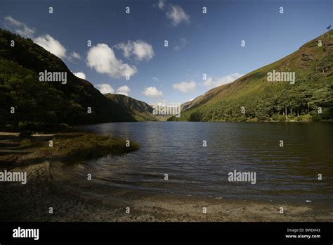 Upper Lake Glendalough County Wicklow Ireland Stock Photo Alamy