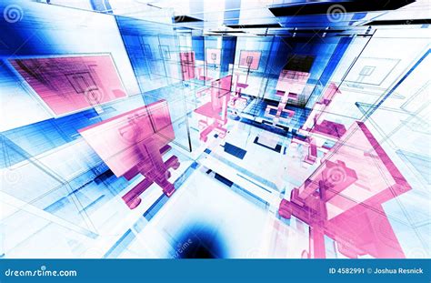 Abstract Office Stock Image - Image: 4582991