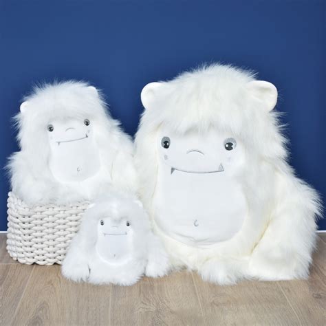 Histoire D Ours Peluche Yeti Blanc Cm